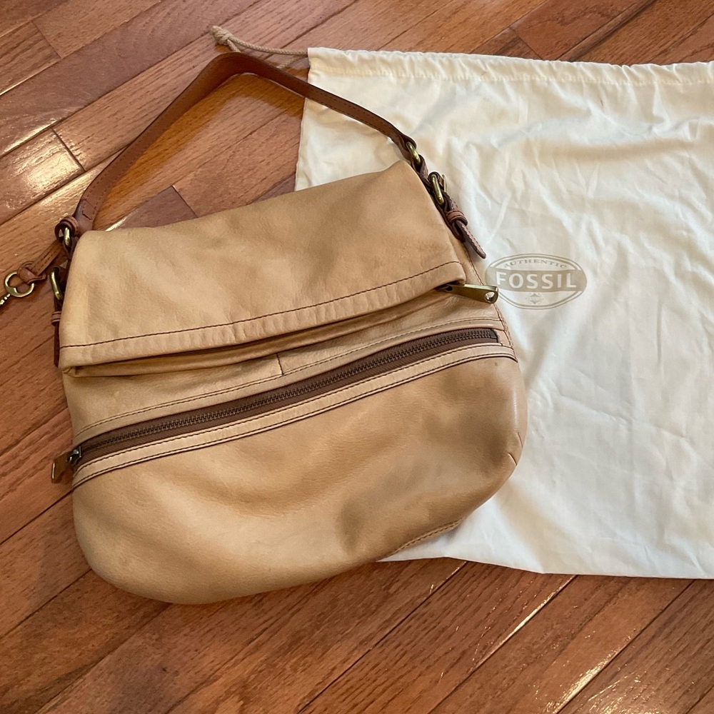 FOR @Esthetician14   ❌ Fossil Leather Shoulder Bag Purse